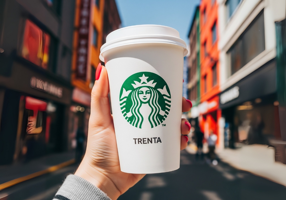 Starbucks Trenta