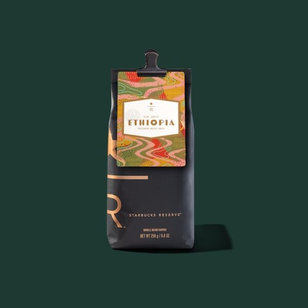 Sun-Dried Ethiopia Oromia West Arsi Packaged Coffee Whole Bean