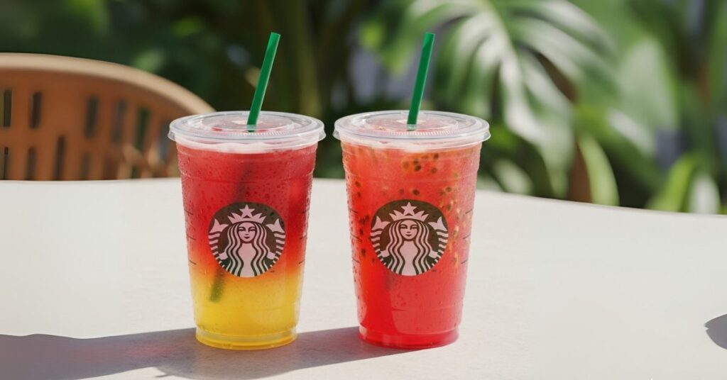 Starbucks Passionfruit Drinks