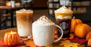 Starbucks Pumpkin Drinks